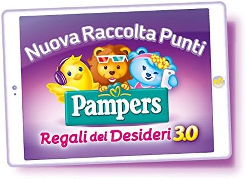 Pleny Pampers Sun and Moon Midi, velikost 3 (4-9 kg), 120 plen