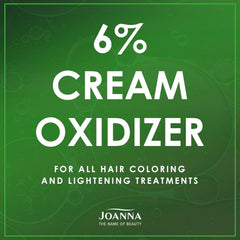 Joanna Professional Hair Colour Oxidant 6% - cremă revelatoare cu peroxid de hidrogen - agent oxidant pentru decolorare - cremă revelatoare Oxydant - 1000g Vopsea pentru par Naty Shop