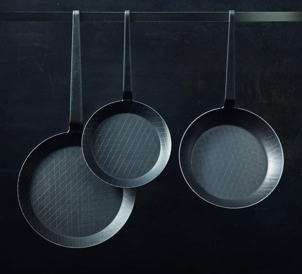 RÖSLE Series 1888 Tepaná pánev, vysoká kvalita, vysoký okraj pro křupavé hranolky a rychlé pečené maso, vhodná pro grilování a indukční hrnce a pánve Naty Shop