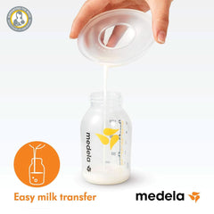 Medela Milk Collection Mušle - BPA-, Vyrobeno z měkkého, flexibilního silikonu, Obsahuje 2 ks Příslušenství Potraviny a kojení Bebe Naty Shop