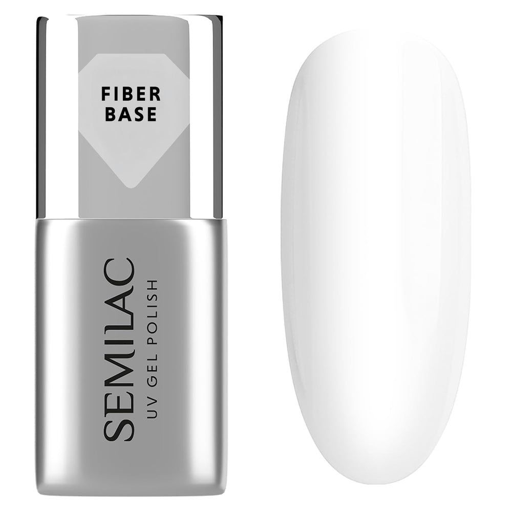 Semilac Pure & Clean UV báze pod lak na nehty 7ml – Samonivelační hybridní báze pro citlivé nehty