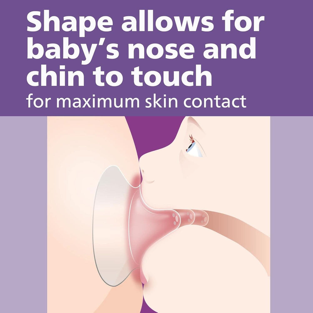 Philips Avent SCF153/03 Ochrana bradavek, S úložným boxem, Střední, 2 kusy Příslušenství Jídlo a kojení Bebe Naty Shop