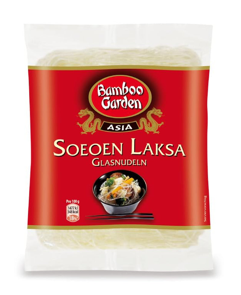 Skleněné nudle Bamboo Garden Soeoen Laksa, 100g