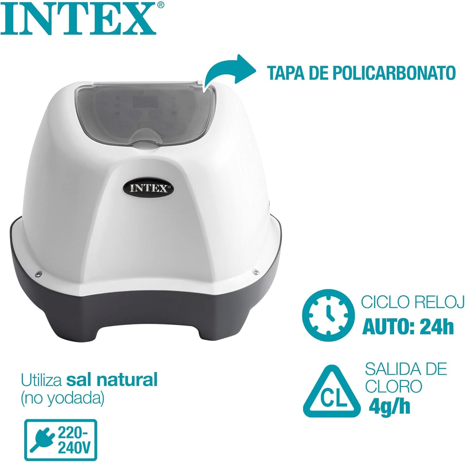 Akvárium Intex Krystal Clear 230V pro mořské akvárium CG-26664