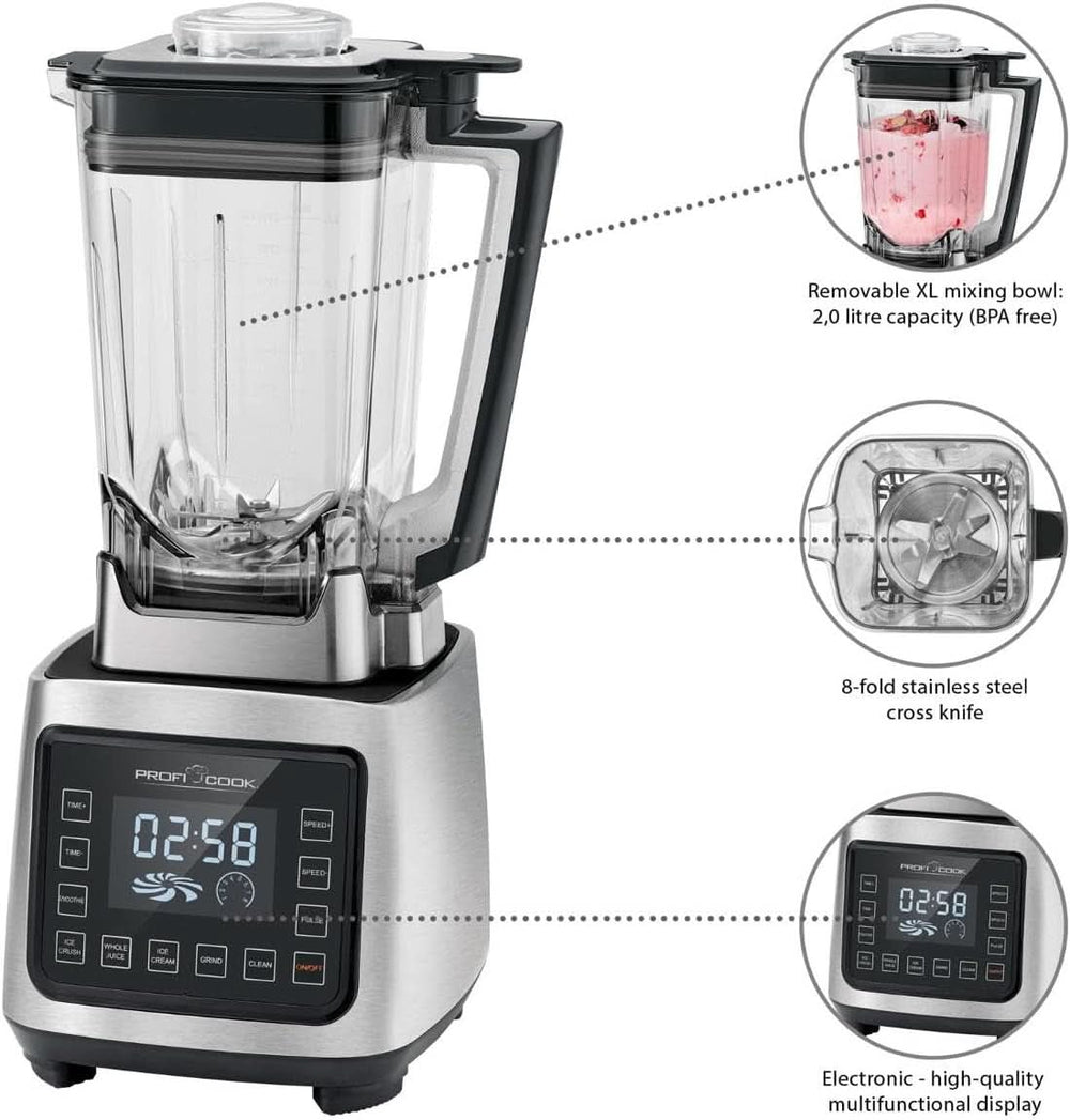 Profi Mixér/Smoothie Maker PC-UM 1127 Kitchen Naty Shop