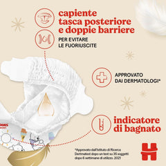 Plenky Huggies Extra Care, velikost 3 (4-9 kg), 2 balení po 40 ks plen Mother and Baby Naty Shop