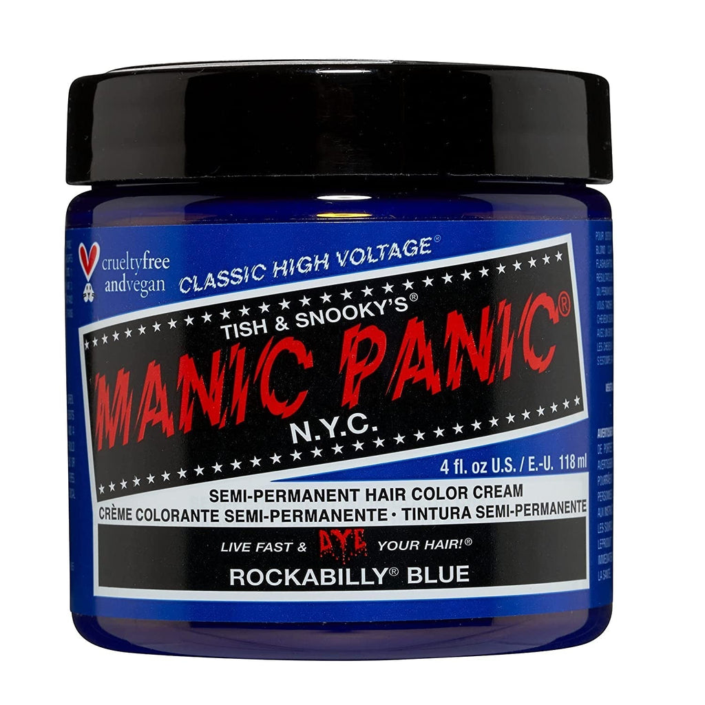 Manic Panic Electric Lizard Classic Cream, vegan, fără cruzime, vopsea de păr verde semipermanentă 118ml