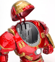 Figurka Jada Toys Marvel Hulkbuster & Ironman, Otevřená a zavřená helma, Sběratelské figurky, Sada, Odlitek, Červená, Velikost: 6" Hulkbuster & 2" Ironman Akční figurky Naty Shop