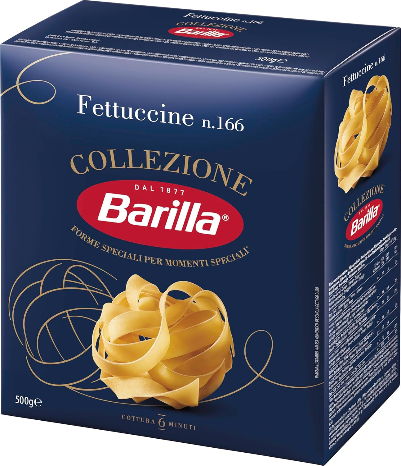 Těstoviny Barilla Collezione Fettuccine, (1 x 500 g) (balení 3 ks)