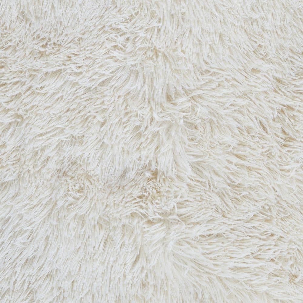 HOME DECO FACTORY Přikrývka s dlouhým vlasem, 220Cm X 240Cm, béžová Přikrývky a přikrývky Naty Shop