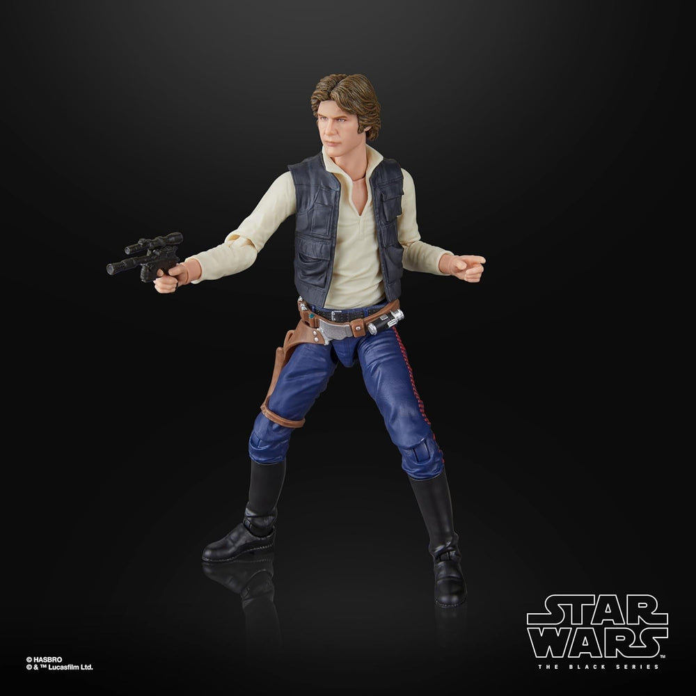 Star Wars Černá série Han Solo, Star Wars: A Hope Premium sběratelská akční figurka (15 cm) Akční figurky Naty Shop