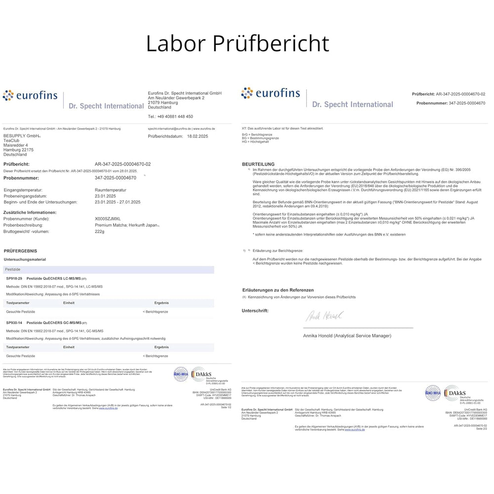Ceai Matcha Premium Japonia 100 g - Testat în laborator - Pulbere Matcha ceremonială pentru prepararea Matcha cu notă Umami, pulbere de ceai verde 100% naturală, ideală pentru Matcha Latte, Teaclub
