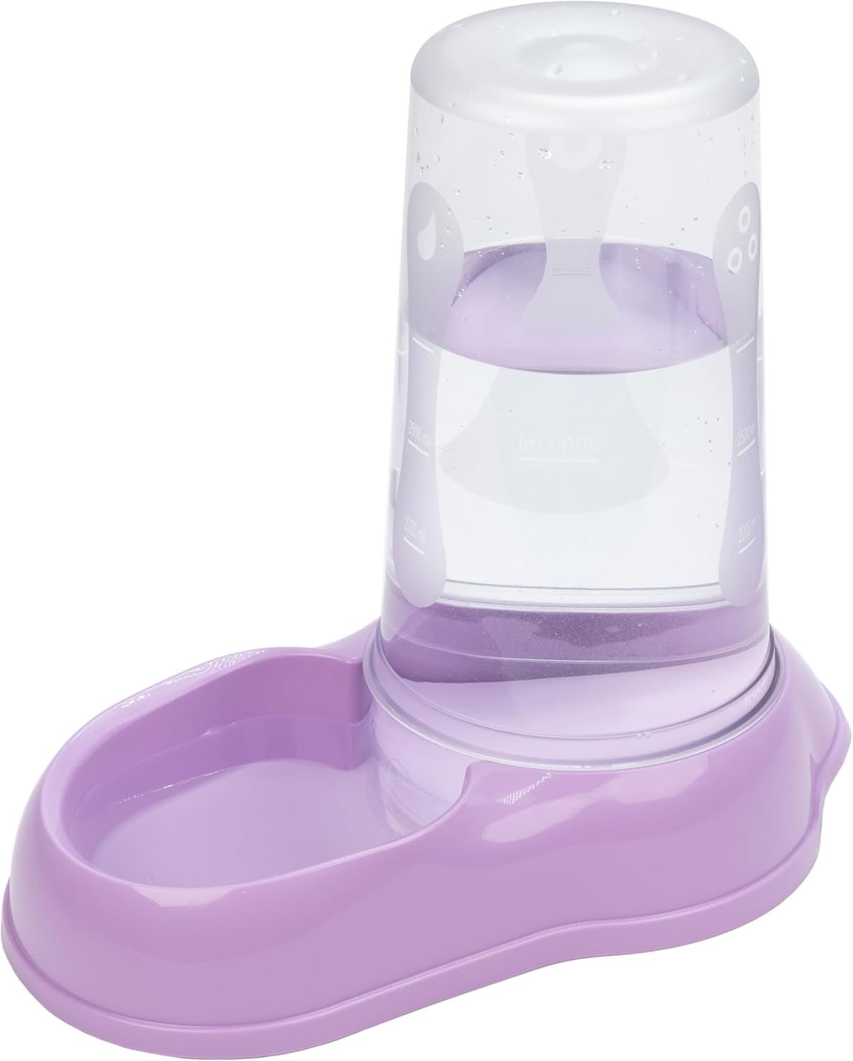 Ferplast Futter- oder Wasserspender für Hunde und Katzen AZIMUT 600 Futtertrog Voda 0,6 l, Rutschfester Boden, 12,5 x 19 x V 19,5 cm Modrá