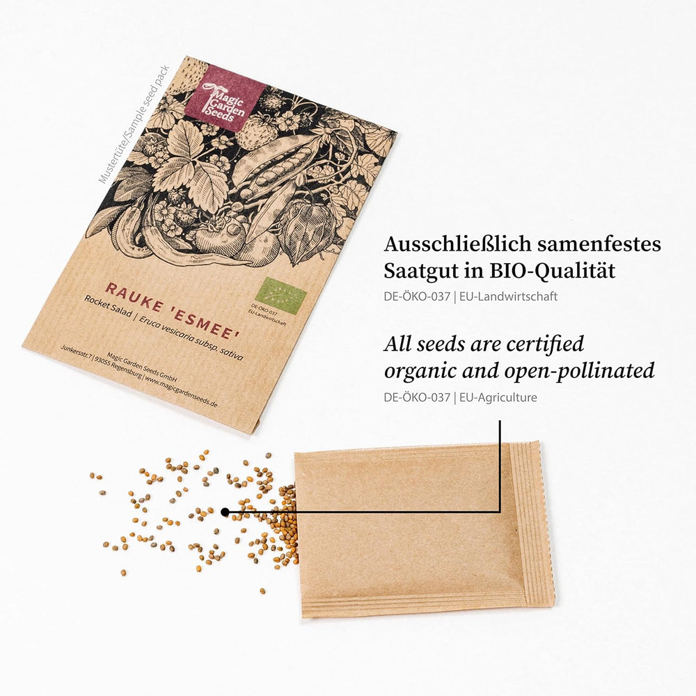 Naše oblíbené rostliny: Trvalky a letní květiny pro milovníky květin (organické) - Dárková sada semínek se 6 krásnými odrůdami pro divokou květinovou explozi - udělá vám radost!