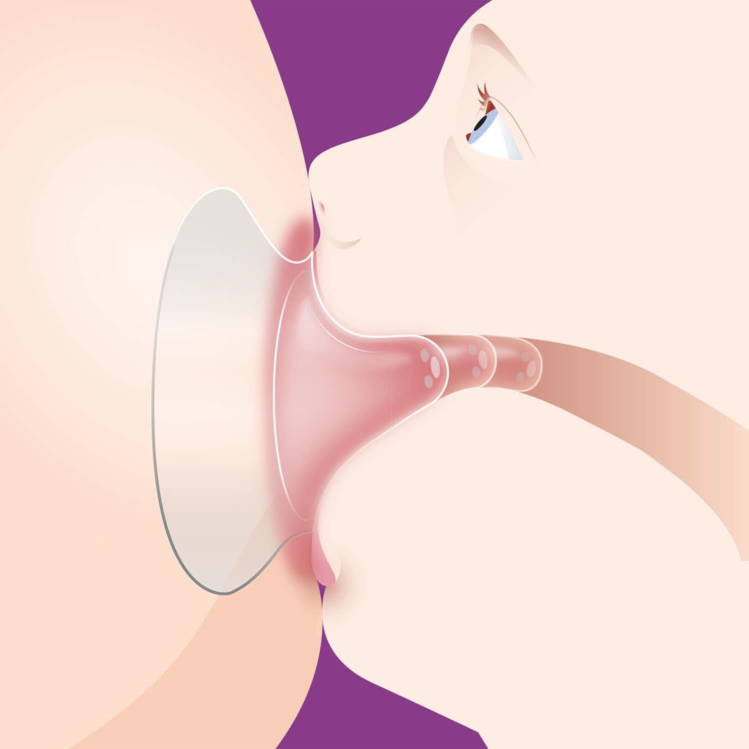 PHILIPS Avent SCF153/03 Chrániče bradavek - Středně velké doplňky pro výživu a kojení Baby Naty Shop