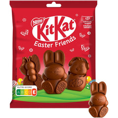 NESTLÉ Easter Friends Mini velikonoční figurky s mléčnou čokoládou s křupavými kousky, balení 2 ks (1 x 65 g)
