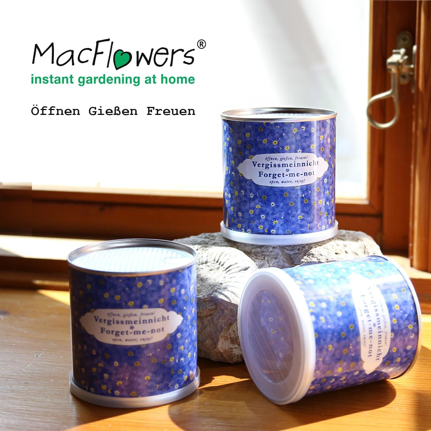 Nedívej se na mě v květináči | Růstový kit jako speciální dárek | Otevři, voda, užij si | Na rozloučenou nebo jako poděkování