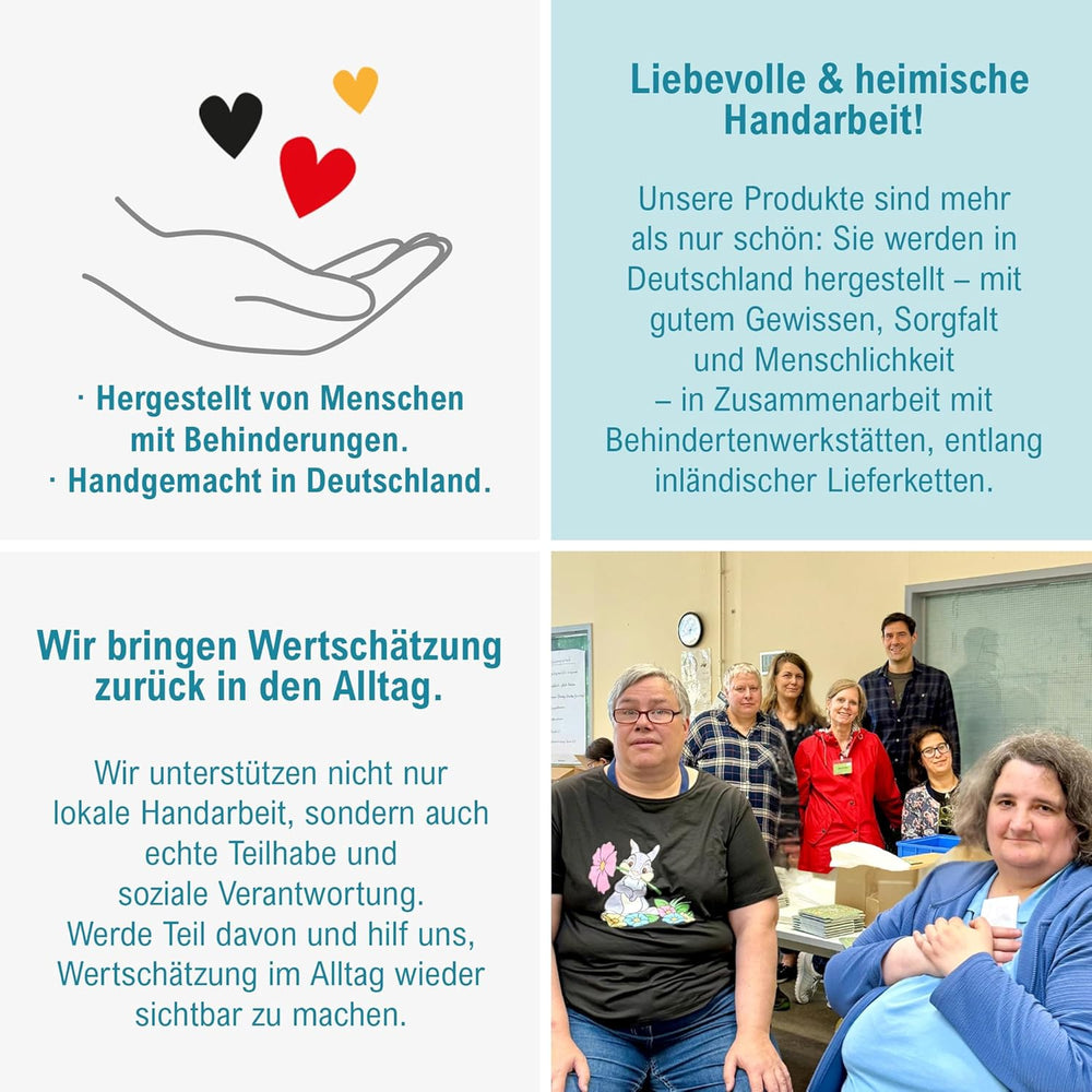 10x "Glück to grow" Semenbomben als Glückbringer 2026 & Blumensamen Geschenk | Mitbringsel Erwachsene & kleine Gastgeschenke Silvester - Kleeblatt Glückbringer Prüfung - inkl. Sada dárkových karet