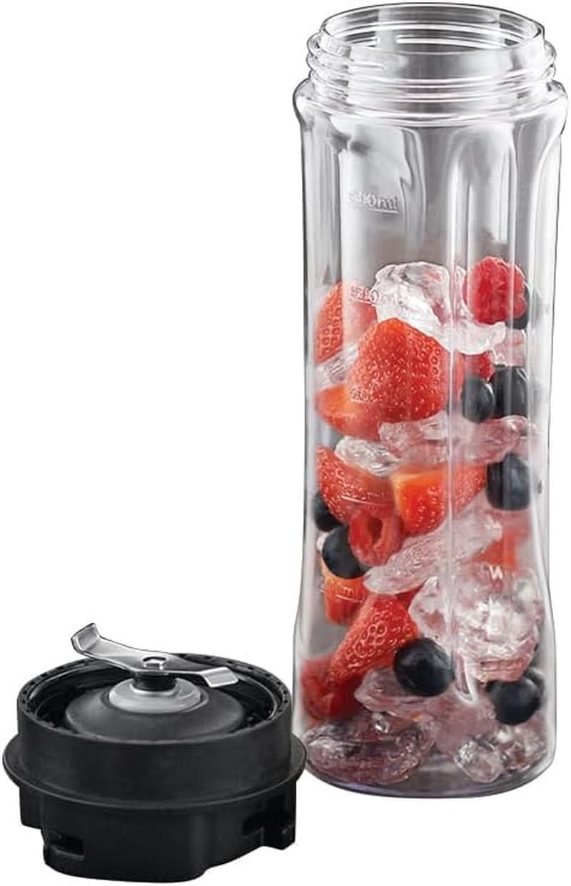 Mixér Russell Hobbs – Stojanový mixér a Smoothie Maker na spuštění [23 500 U/Min Power-Motor] Inkl. 1X Mixbehälter 600 ml (Bpa-Frei, Spülmaschinen- & Bruchfest Inkl. Deckel) Zerkleinerer, Edelstahl, 23472-56 Kitchen Naty Shop