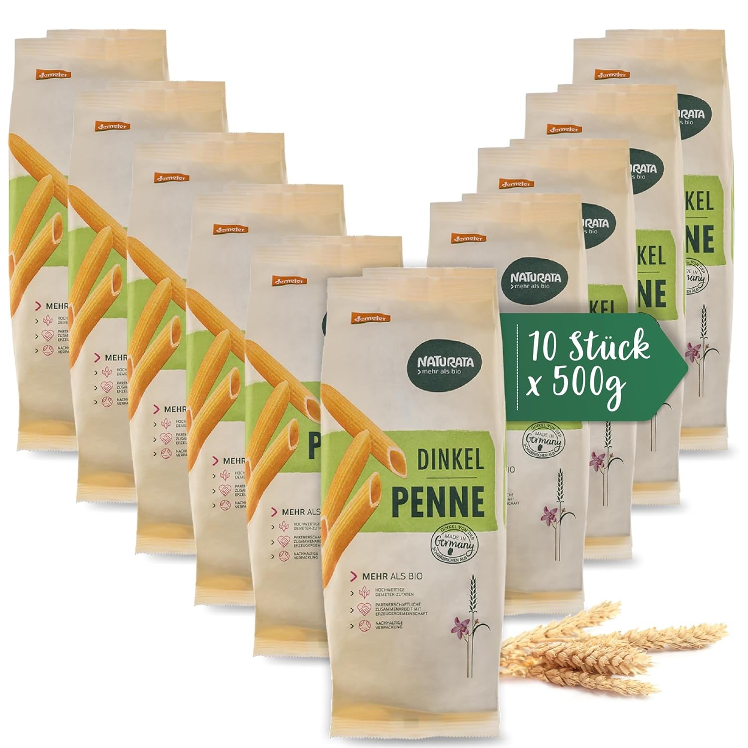 Písmena, špaldová mouka světlá 1 x 250 g