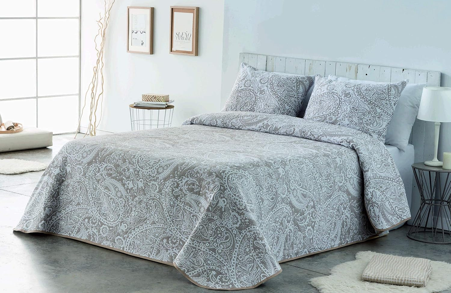VIALMAN Lehká deka Sofia 29, Bavlna Polyester, Hnědá, Cama 135: 230 X 270 Cm Postele a přikrývky Besuche den VIALMAN-Store Taupe 180 X 190 Cm