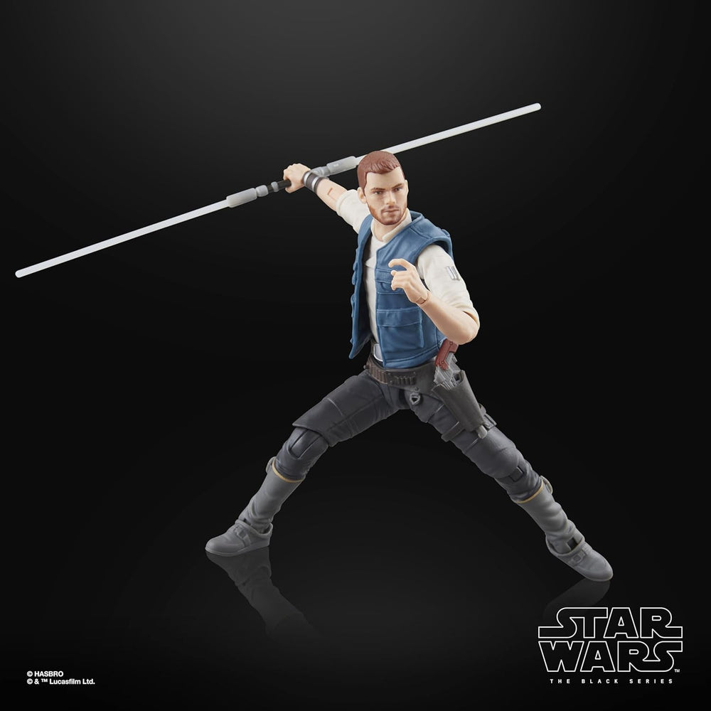 Star Wars Černá série Cal Kestis, Turgle & Skoova Stev, Star Wars Jedi: Survivor Sběratelské akční figurky (Měřítko 15 cm) Akční figurky Naty Shop