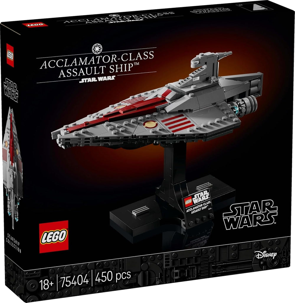 LEGO Star Wars 75404 Útočná loď třídy Acclamator z Attack of the Clones - Hvězdná loď ke sbírání, stavění a vystavení - Stavebnice Fantasy - Dárek pro dospělé a dospívající fanoušky Stavebnice Besuche den LEGO-Store