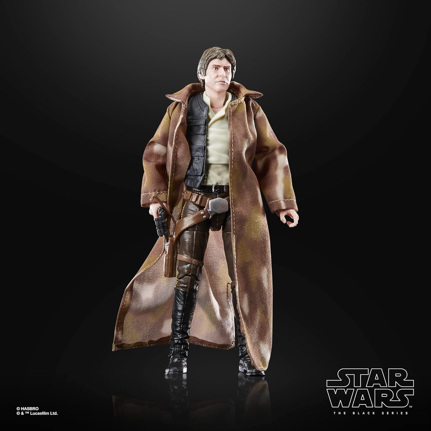 Star Wars Seria Neagră Han Solo, 15 Cm Tall Action Figure Zu Wars: The Return of the Jedi Knight Action figures Naty Shop
