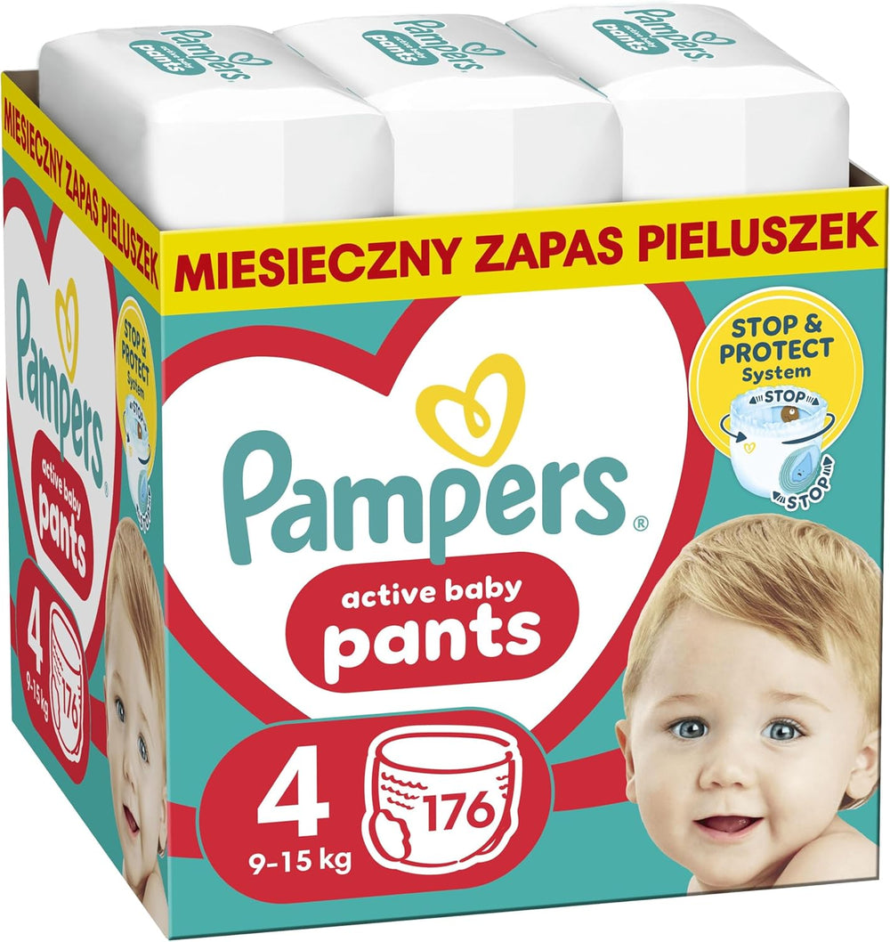 Pampers (Stará verze), Kalhoty Boys/Girls 4 176 ks.