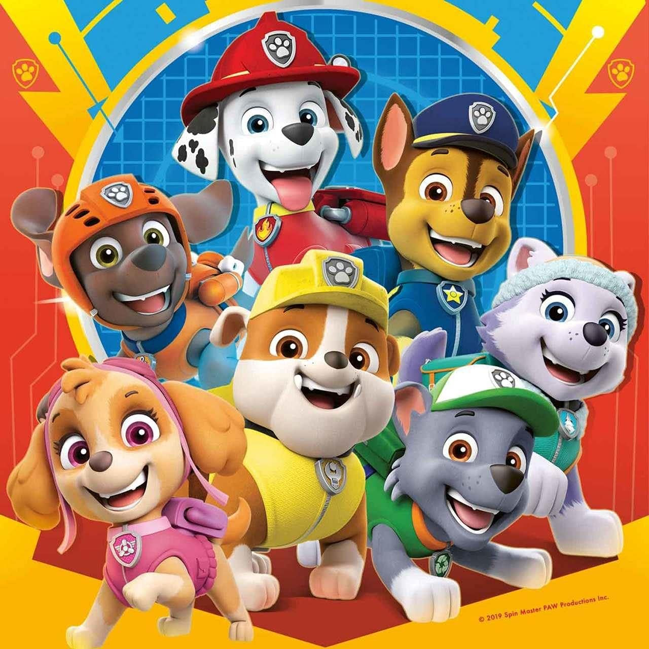 Puzzle Ravensburger pro děti 3X49 dílků - Paw Patrol - Paw Patrol Puzzle Naty Shop
