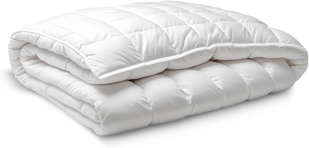 Přikrývka z vlákna, 250 G, mikrovlákno, měkká, hedvábná, do postelí 100, 105 a 110 cm, bílá, 180 X 220 cm Naty Shop přikrývky a přikrývky 180 X 220 cm