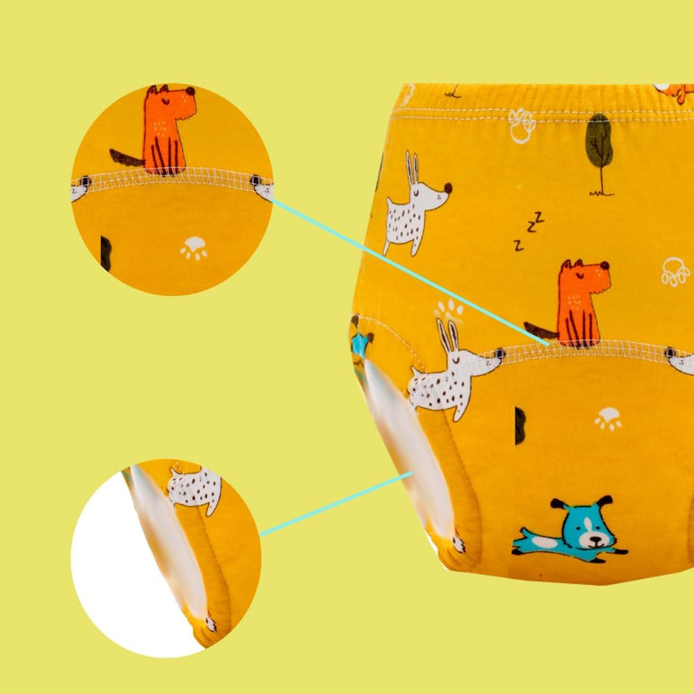 Kalhoty na nočník, naše děti Kalhoty na nočník (2-3 roky, 7 kusů, barva: vícebarevná, velikost S)