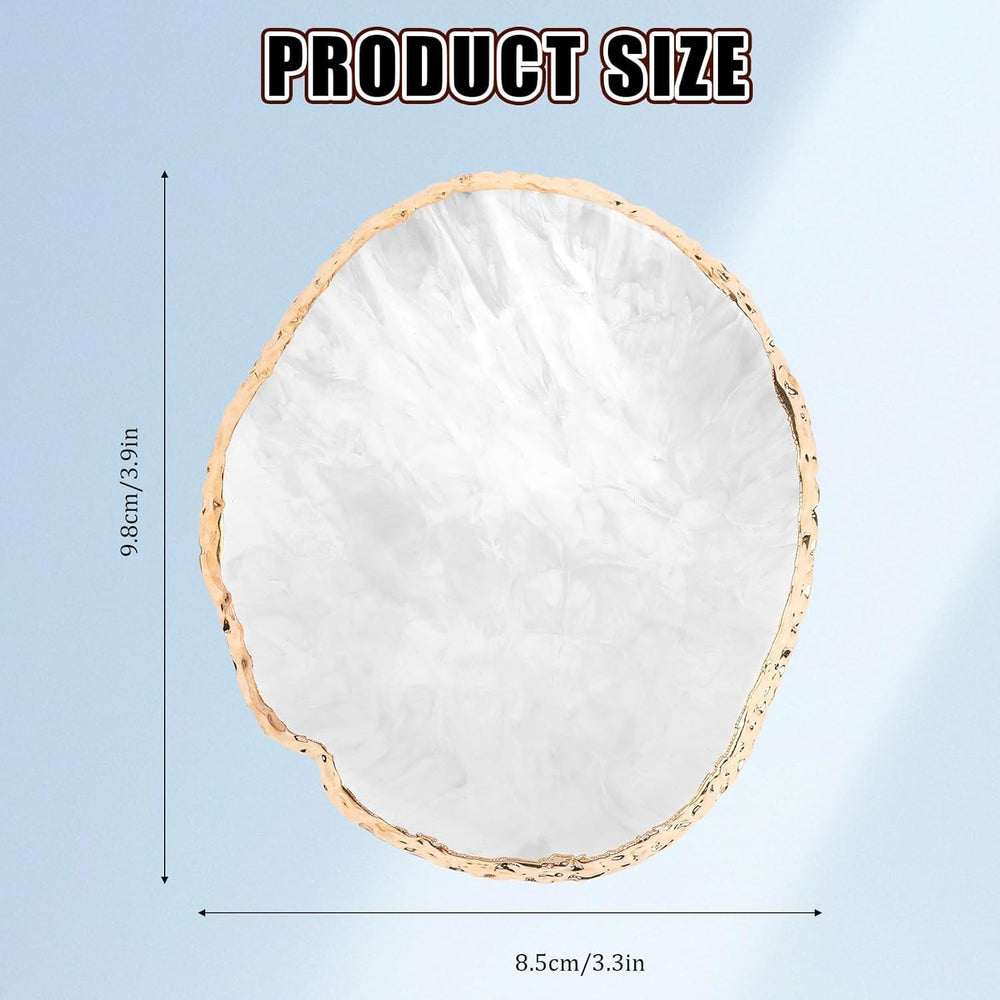 Maniküre Palette Kunstharz Nagelkunst Palette Nail Art Palette Nagellack Palette Make up Paletten Nagelmalerei Display Fach Kosmetik Mischpalette Werkzeuge