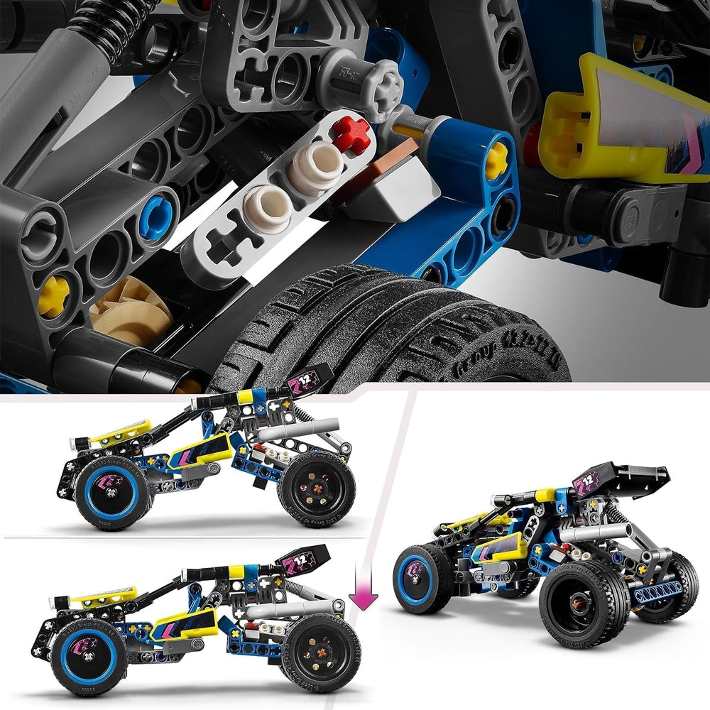 LEGO Technic Offroad Racing Buggy Auto Hračka pro děti Stavebnice Buggy Racing Car Dárek pro chlapce a dívky 8 let starý Rally Car Model 42164 Stavebnice Besuche den LEGO-Store