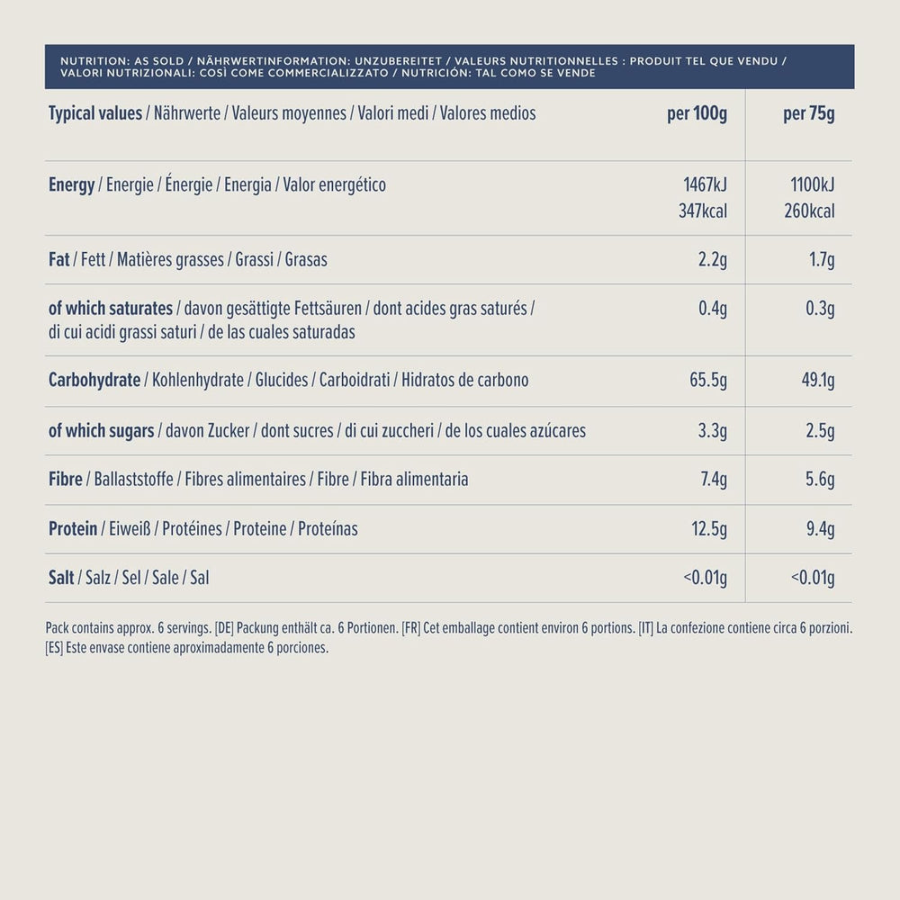 Celozrnné fusilli z Amazonu, 500g