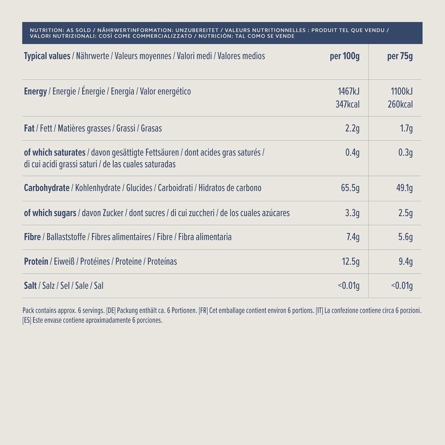 Celozrnné špagety z Amazonu, 500g