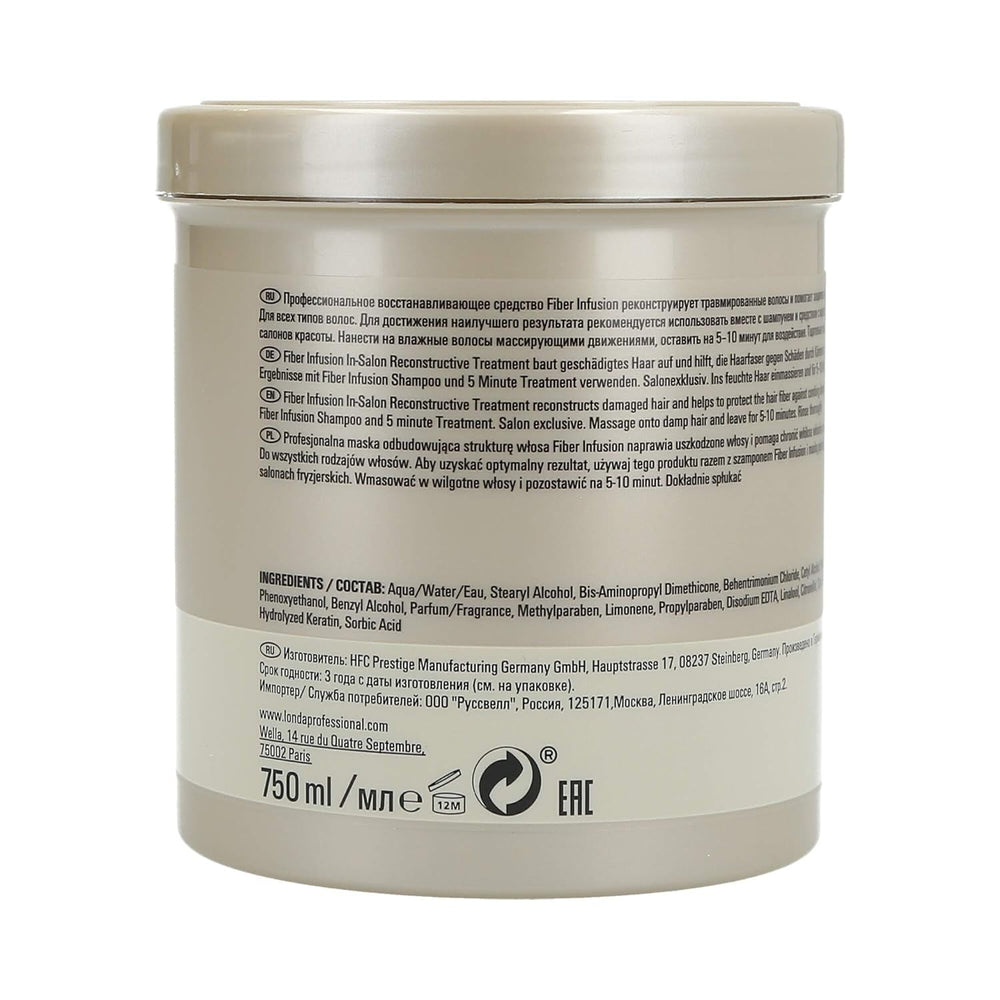 Infuzie de fibre Maska, fără miros, 750 ml Masca de par Naty Shop