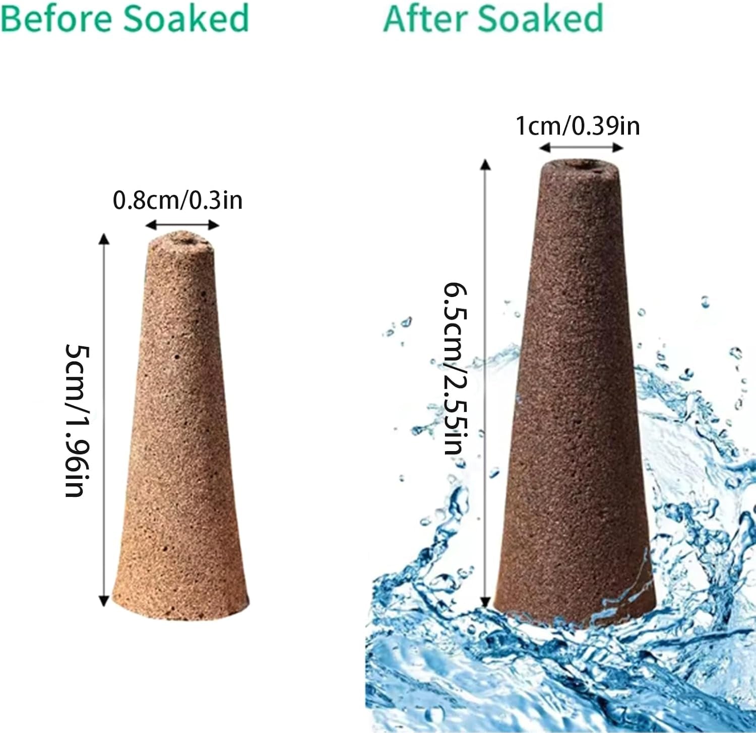 50 náhradních pěstebních houbiček, trubek pro zakládání semen, hmoždinek pro pěstování kořenů, sad pro hydroponické pěstování pro systémy hydroponického pěstování, vnitřní hydroponie, zahrada