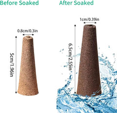 50 náhradních pěstebních houbiček, trubek pro zakládání semen, hmoždinek pro pěstování kořenů, sad pro hydroponické pěstování pro systémy hydroponického pěstování, vnitřní hydroponie, zahrada