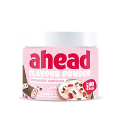 Ahead Flavour Powder, Strawberry Chocolate 250 gramů, 83 porcí Arome Naty Shop Strawberry Chocolate