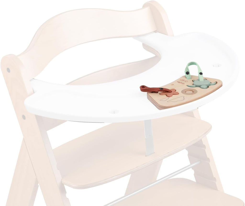 hauck Play Music, Zebra - Xilofon joc muzical de la 12 luni Compatibil cu placa de joc Play Tray pentru Alpha+, Beta+ și Arketa scaun înalt din lemn, jucărie din lemn pentru copii Promovează coordonarea ochi-mână Jucarii Bebe Naty Shop Joacă Puzzling S, Turtle Flower Atașament pentru o singură piesă