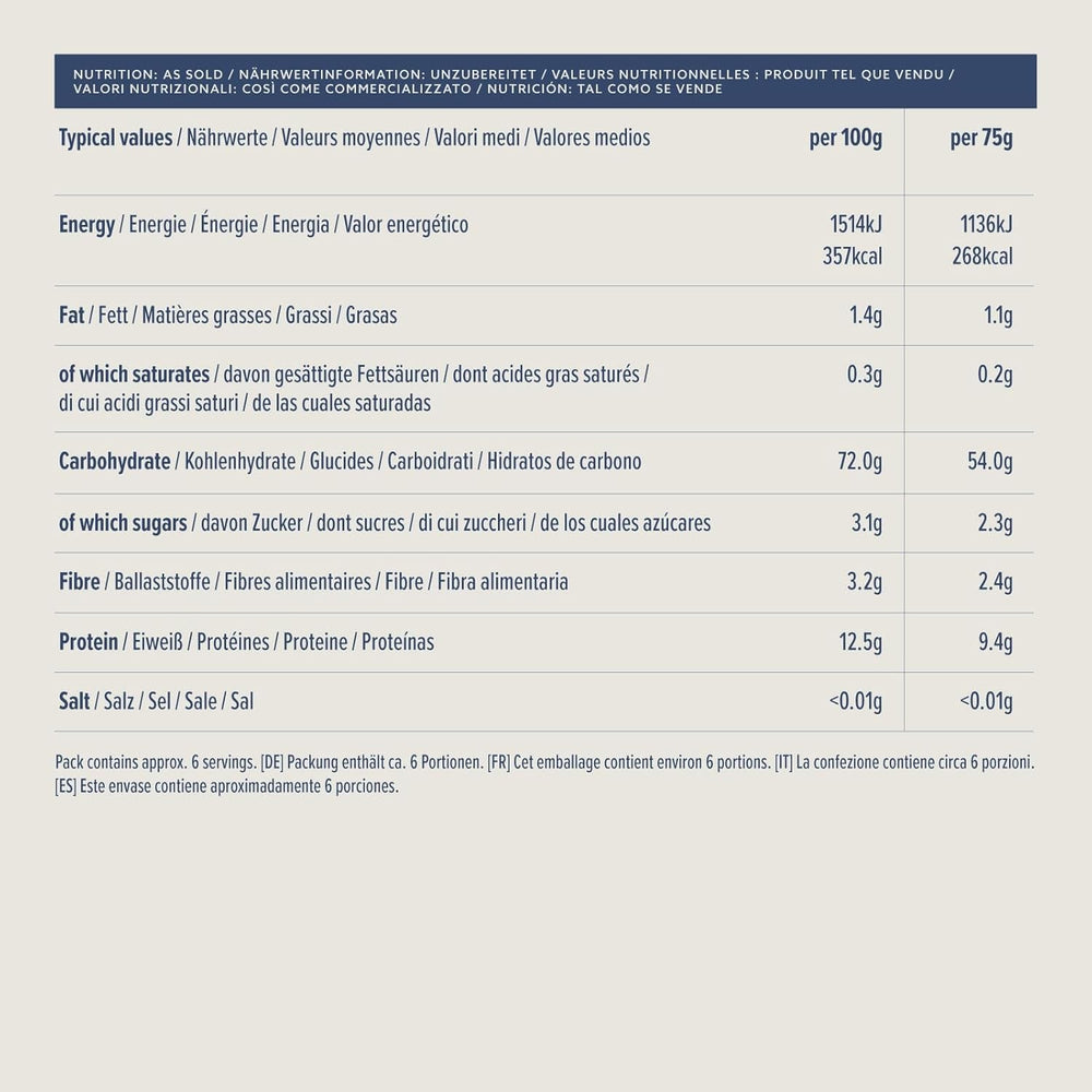 Foi de lasagna de la Amazon, 500g