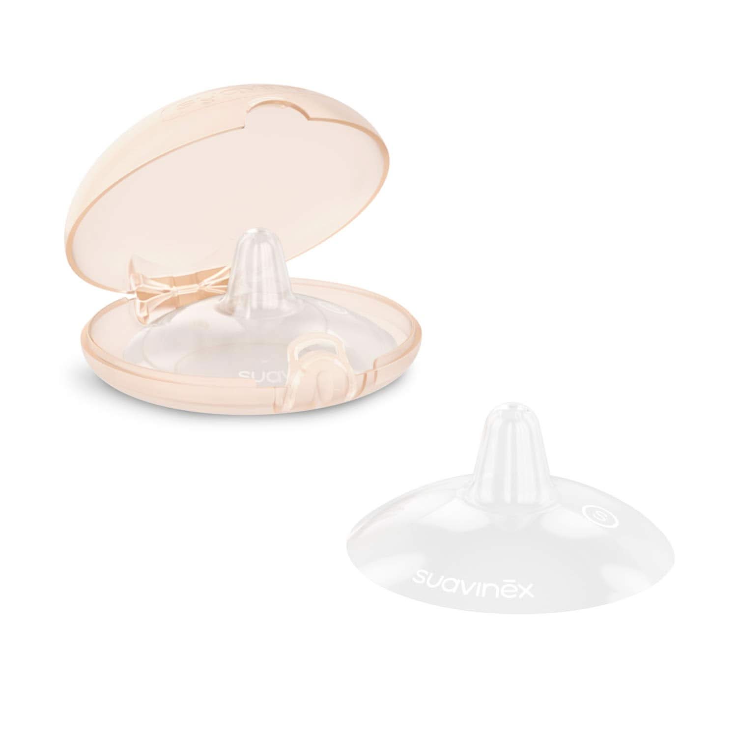 Suavinex Brustpolster Aus Silikon, Größe S, 2 Stück Příslušenství Jídlo a kojení Bebe Naty Shop