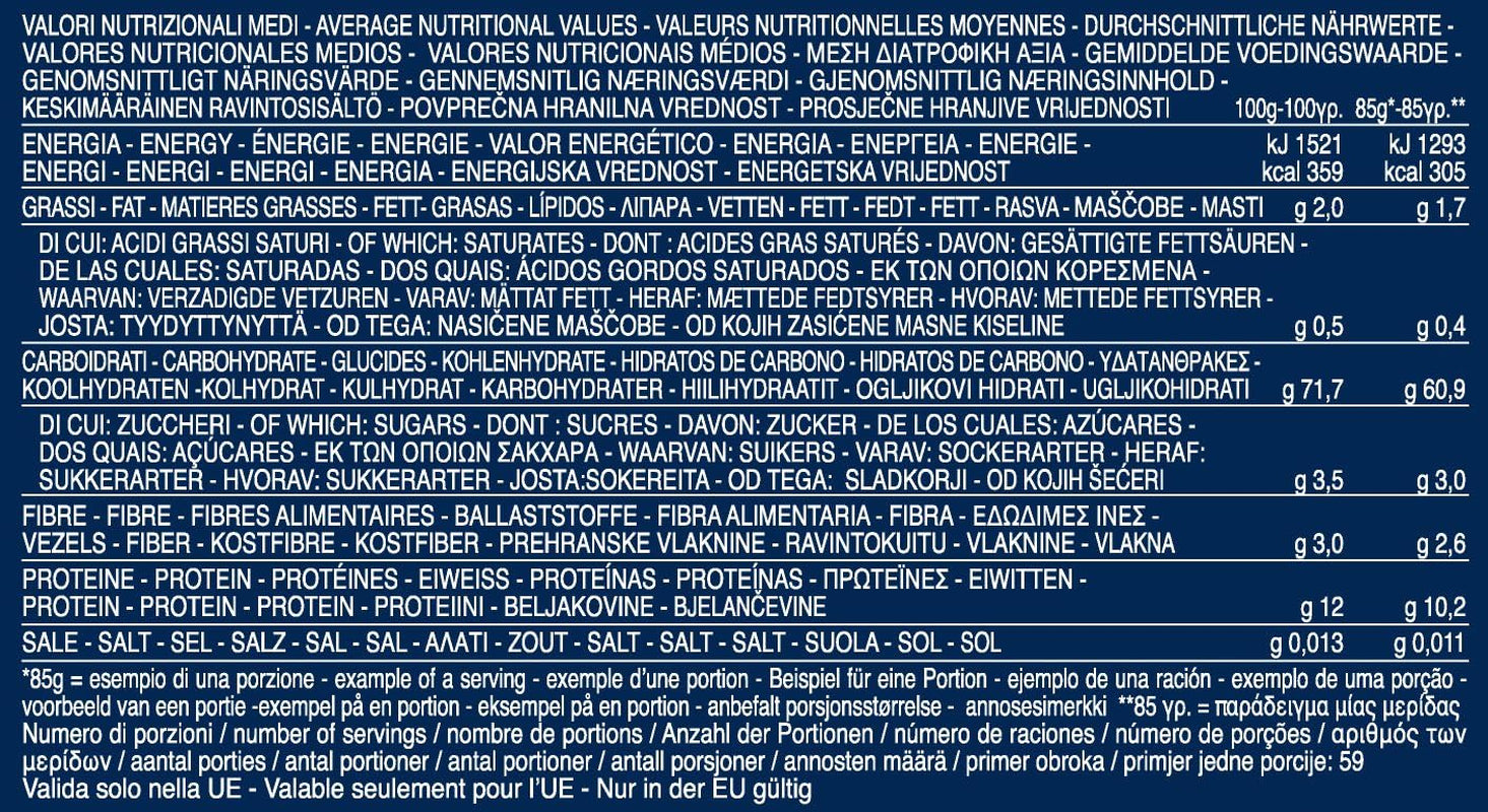 Tortiglioni Barilla těstoviny z tvrdé pšenice č. 83 – Balení po 1 (1x5kg)