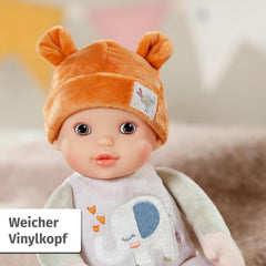 Baby Annabell pentru bebeluși Sweetie Sand 30Cm, păpușă moale 30Cm mare din țesătură cu zornăitor integrat, pentru nou-născuți, 710722 Zapf Creation Papusi Naty Shop