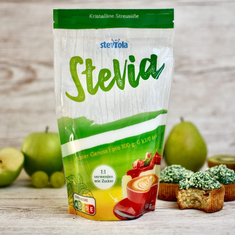 Steviola | Sladidlo stévie | Sladidlo bez kalorií, 300 gramů Sweeteners Naty Shop