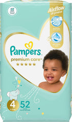 Pampers Premium Care 4,8 - 14 Kg, 52 ks Mother and Baby Naty Shop