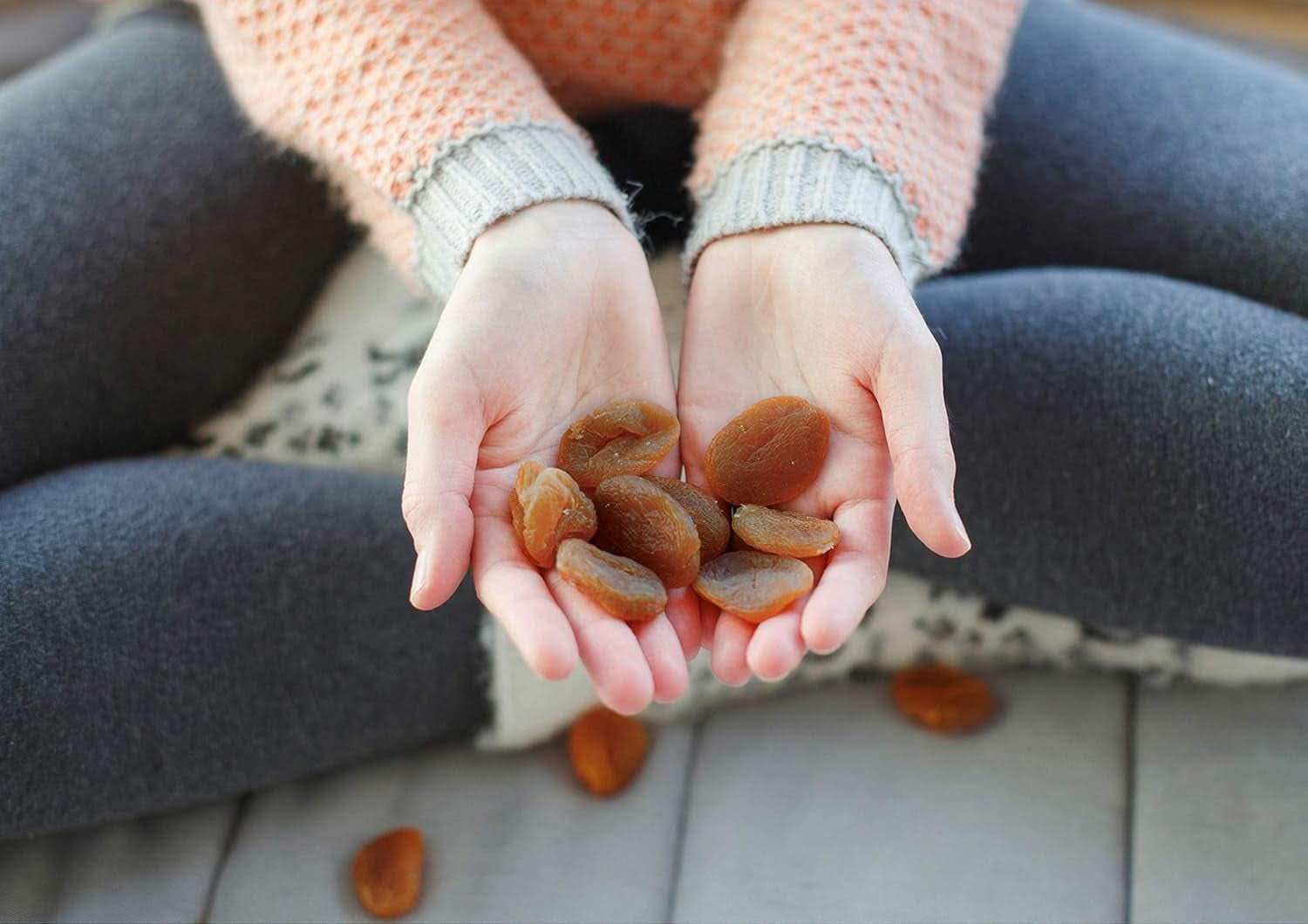 Mundo Feliz, Sušené meruňky s peckami z ekologického zemědělství, 2 x 500 gramů Sušené produkty Naty Shop