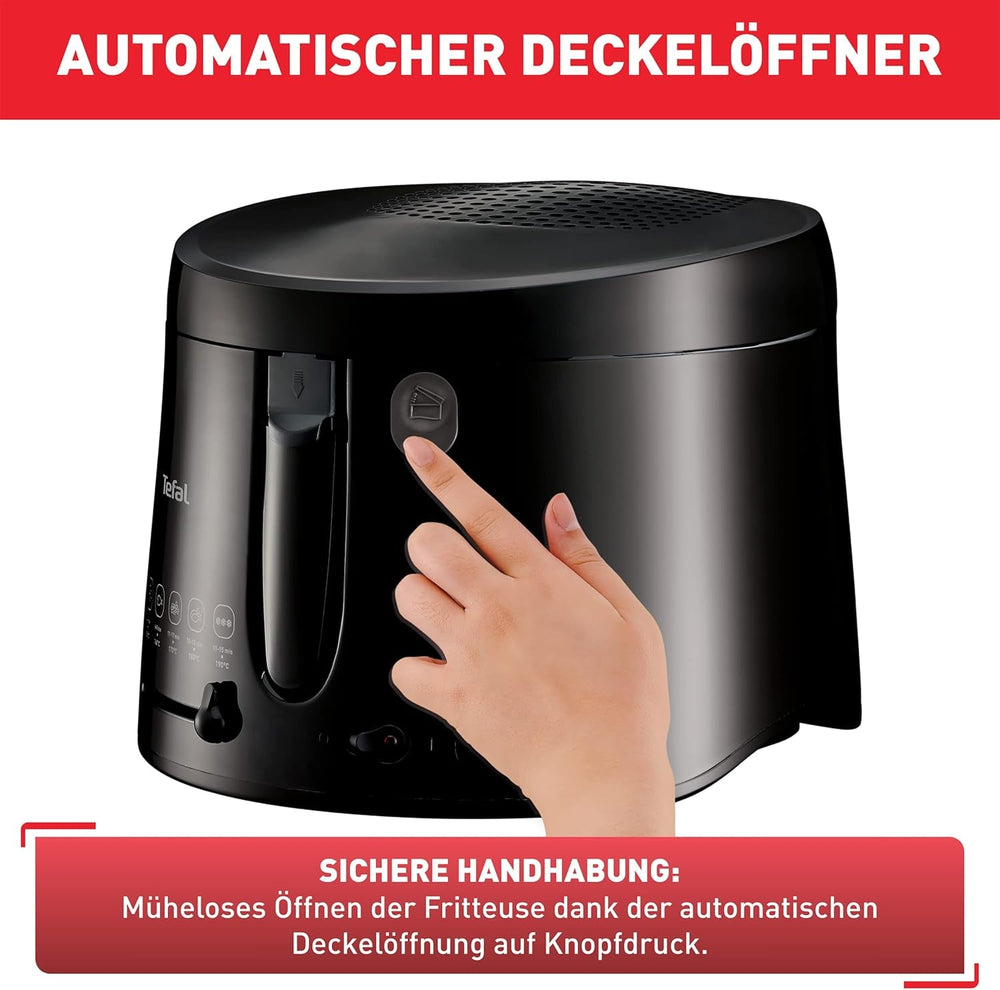Fritéza Tefal Maxi Fry, technologie Cool Wall, 1,2 kg, nastavitelný termostat Spotřebiče Naty Shop
