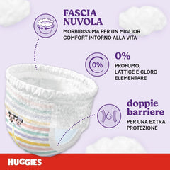 Huggies Ultra Comfort, kalhotkové plenky, velikost 5 (12-17 kg), balení 68 kalhotkových plen